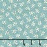 Blue Palisades - Berry Vine Aqua Yardage
