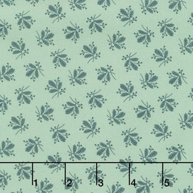 Blue Palisades - Berry Vine Sage Yardage