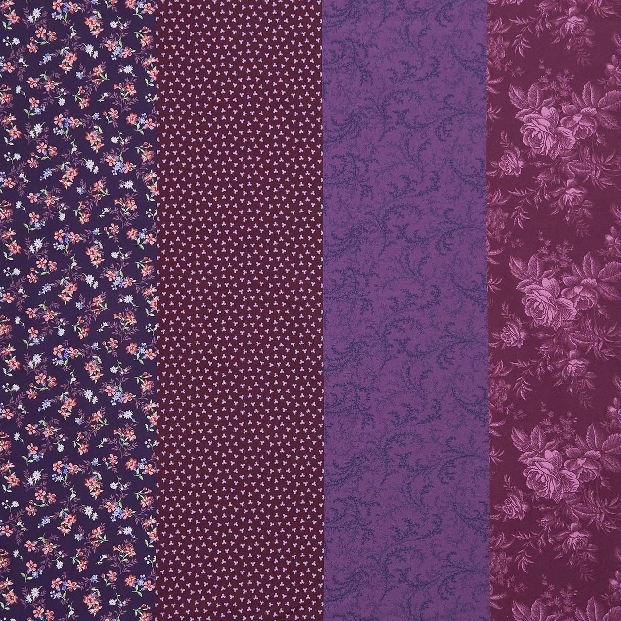 Patrick's Promise - Strip-It 5 1/4" Purple Yardage