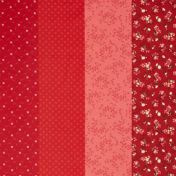 Patrick's Promise - Strip-It 5 1/4" Red Yardage