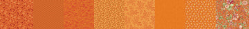 Patrick's Promise - Strip-It 5 1/4" Orange Yardage