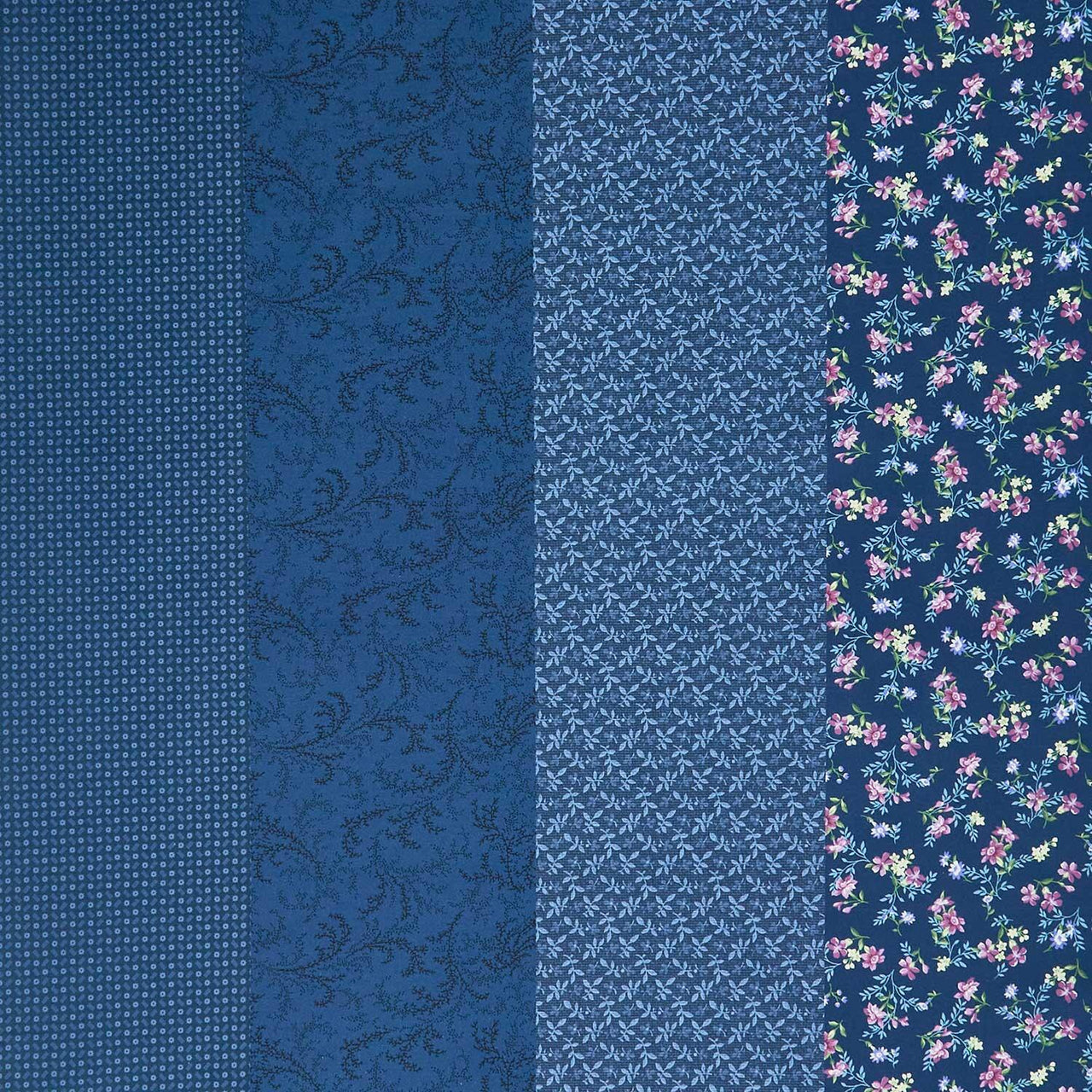 Patrick's Promise - Strip-It 5 1/4" Navy Yardage