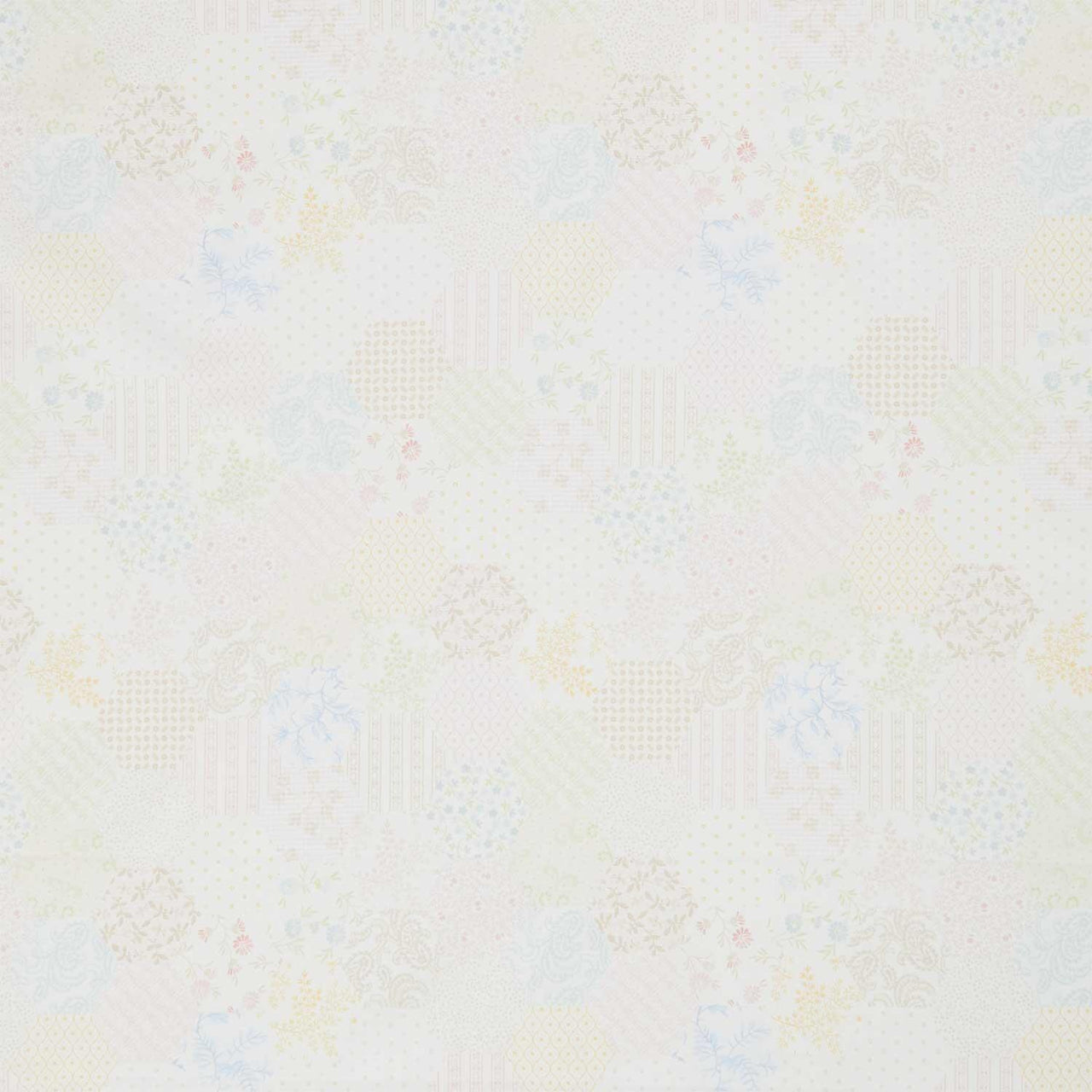 Patrick's Promise - Hexagon Vanilla 108" Wide Backing