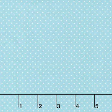 Buttercup & Blues - Dots Blue Yardage