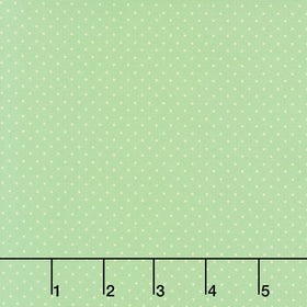 Buttercup & Blues - Dots Green Yardage