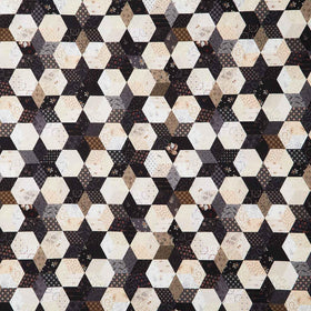 Black Sheep Cottons - Star Block Multi 108" Wide Backing