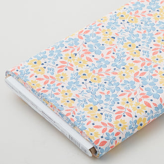 Franny's Flowers - Main Floral Pink 5 Yard Bolt