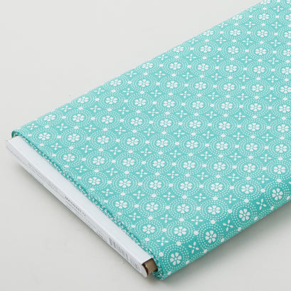 Kimberbell Classic - Dotted Circles Teal 5 Yard Bolt