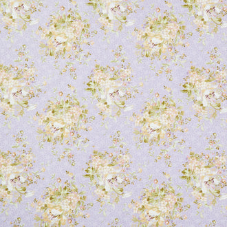Grand Entrance - Beautiful Bouquet Medium Purple Metallic Yardage