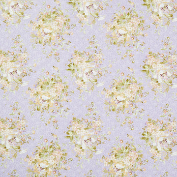 Grand Entrance - Beautiful Bouquet Medium Purple Metallic Yardage