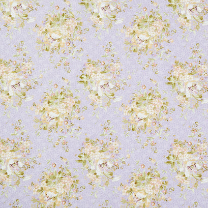 Grand Entrance - Beautiful Bouquet Medium Purple Metallic Yardage