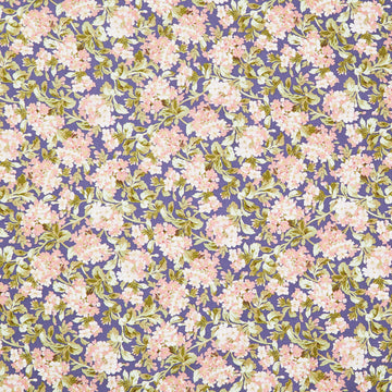 Grand Entrance - Traveling Phlox Dark Purple Metallic Yardage