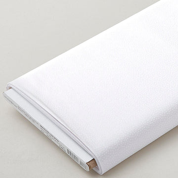 Solitaire Whites - Ultra White Dots 8 Yard Bolt
