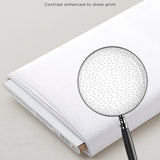 Solitaire Whites - Ultra White Dots 8 Yard Bolt