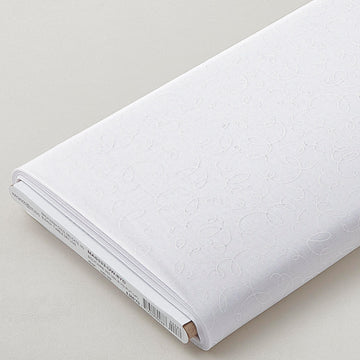 Solitaire Whites - Ultra White Ribbons 8 Yard Bolt