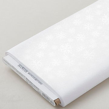 Solitaire Whites - Ultra White Snowflakes 8 Yard Bolt