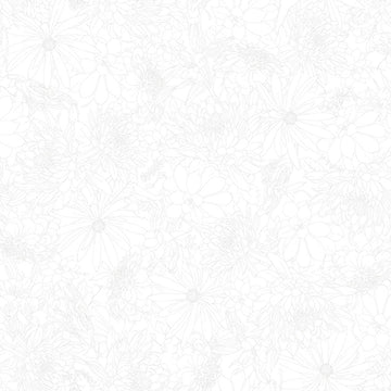 Solitaire Whites - Ultra White Blossom 8 Yard Bolt