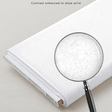 Solitaire Whites - Ultra White Blossom 8 Yard Bolt