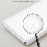 Solitaire Whites - Ultra White Lacy Vines 8 Yard Bolt