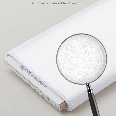 Solitaire Whites - Ultra White Jasmine 8 Yard Bolt