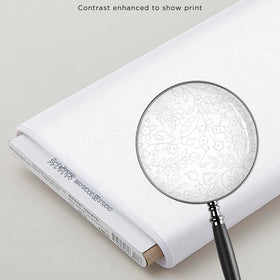 Solitaire Whites - Ultra White Jasmine 8 Yard Bolt