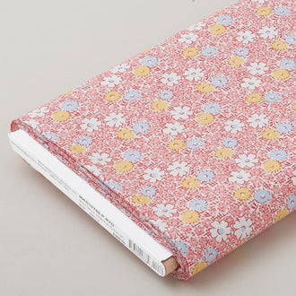 Dilly Dally - Floral Pink 8 Yard Bolt