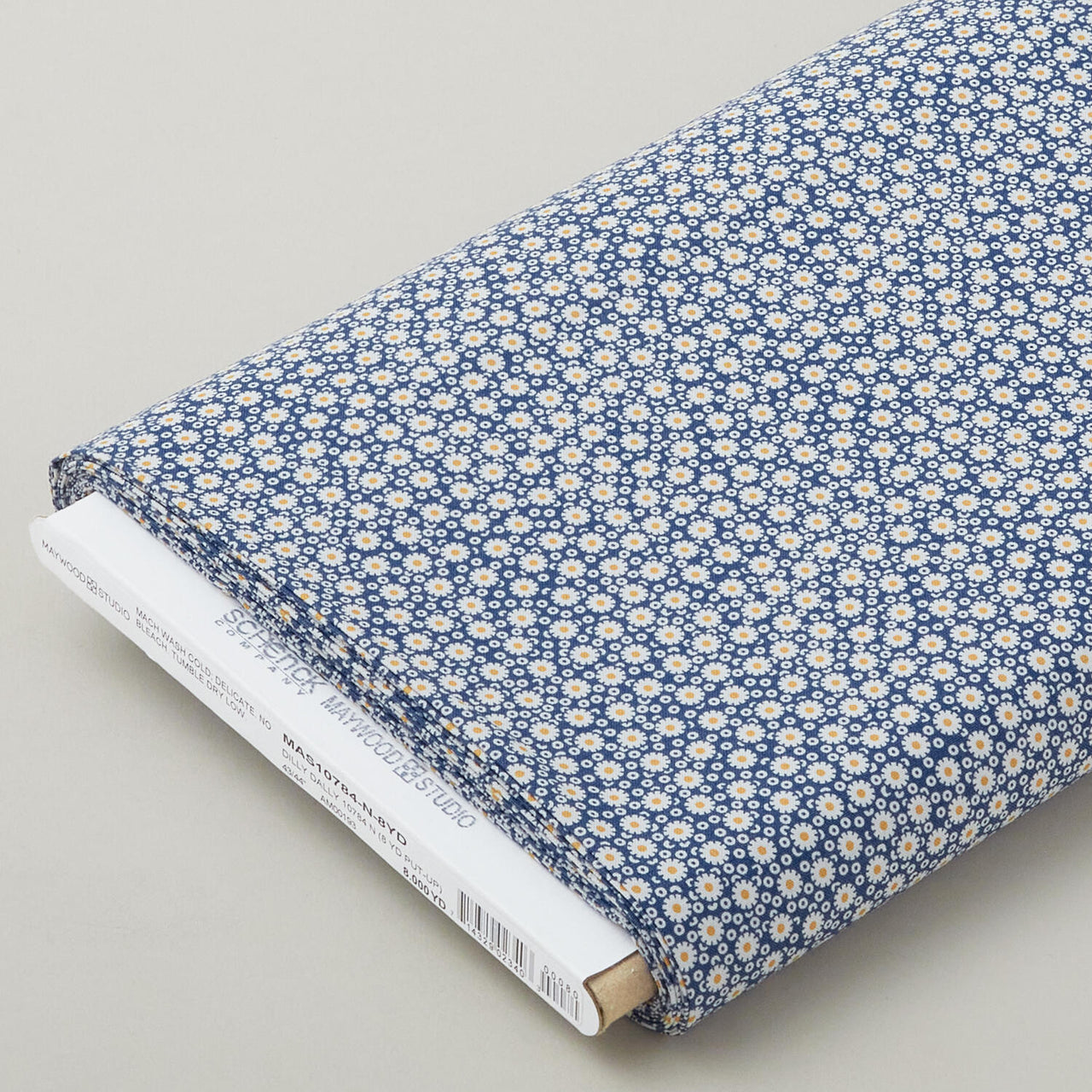 Dilly Dally - Daisy Dot Navy 8 Yard Bolt