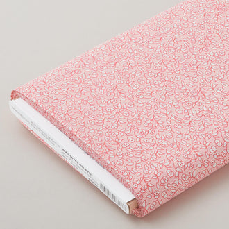 Dilly Dally - Flower Vine Pink/Red 8 Yard Bolt