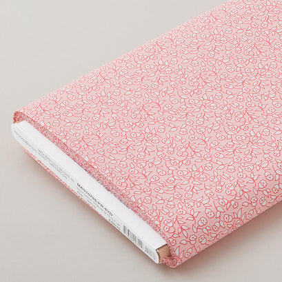 Dilly Dally - Flower Vine Pink/Red 8 Yard Bolt