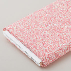 Dilly Dally - Flower Vine Pink/Red 8 Yard Bolt