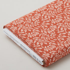 Cottage Flowers - Solomon's Seal Pink/Red 8 Yard Bolt