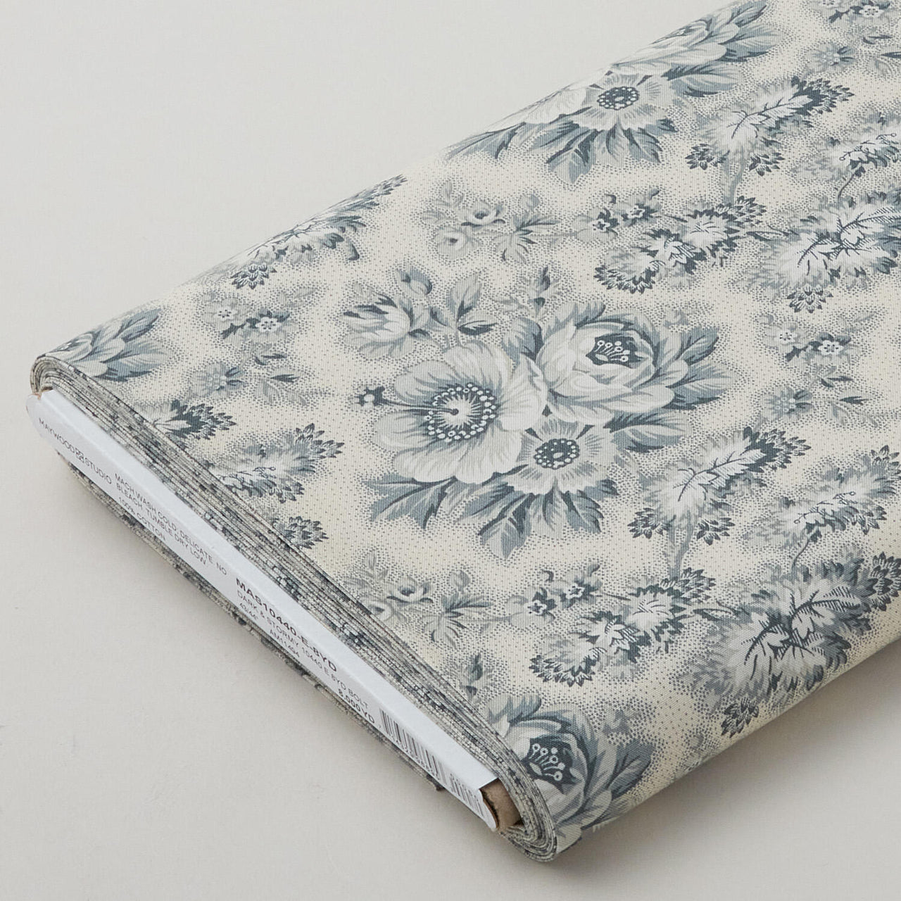 Dark & Stormy - Large Floral Cream 8 Yard Bolt