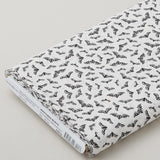 Goth Gardens - Flying Bats White 8 Yard Bolt