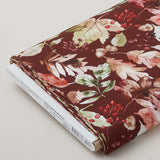 Rustle - Forest Floor Maroon/Multi 8 Yard Bolt