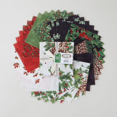 Evergreen Bows Favorites 5" Squares