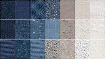 Patchwork Blue Charm Pack