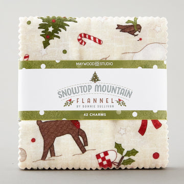 Snowtop Mountain Flannel Charm Pack