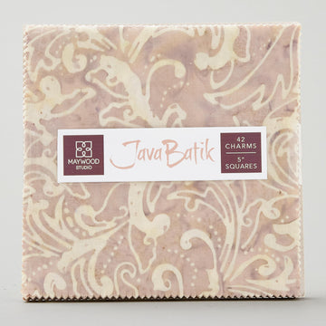 Java Batiks Coffee Charm Pack