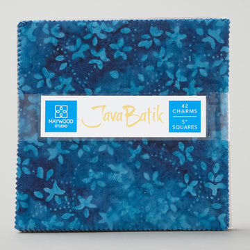 Java Batiks Ocean Charm Pack