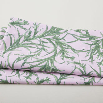 Garden Pride - Elegant Leaves Pink 2 Yard Cut