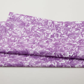 Garden Pride - Packed Flowers Purple 2 Yard Cut