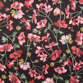 Prose Favorites - Trailing Flowers Black 2 Yard Cut