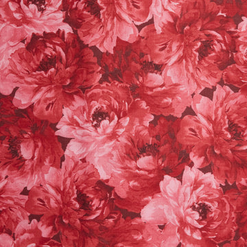 Prose Favorites - Packed Flowers Red 2 Yard Cut