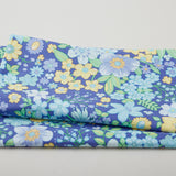 Sunlit Blooms - Focal Floral Blue 2 Yard Cut