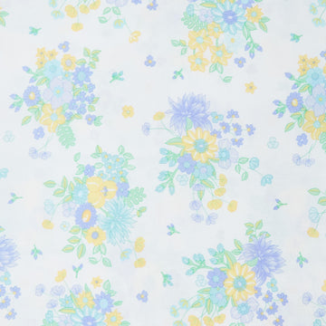 Sunlit Blooms - Bouquets White 2 Yard Cut