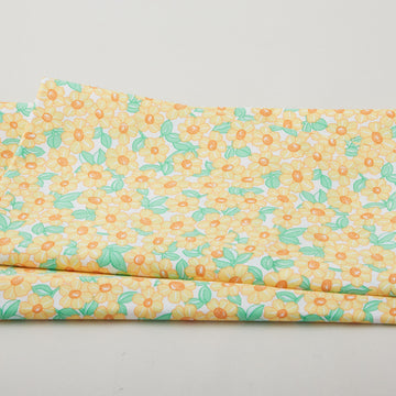 Sunlit Blooms - Daisies Yellow 2 Yard Cut