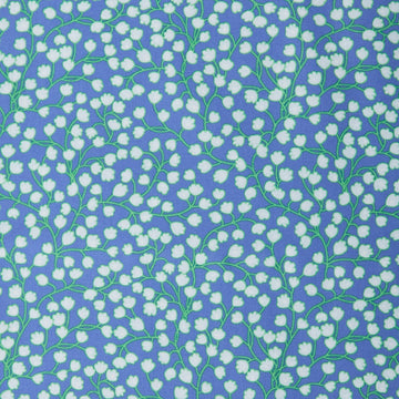 Sunlit Blooms - Vine Blue 2 Yard Cut