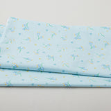 Sunlit Blooms - Tiny Flowers Pale Aqua 2 Yard Cut