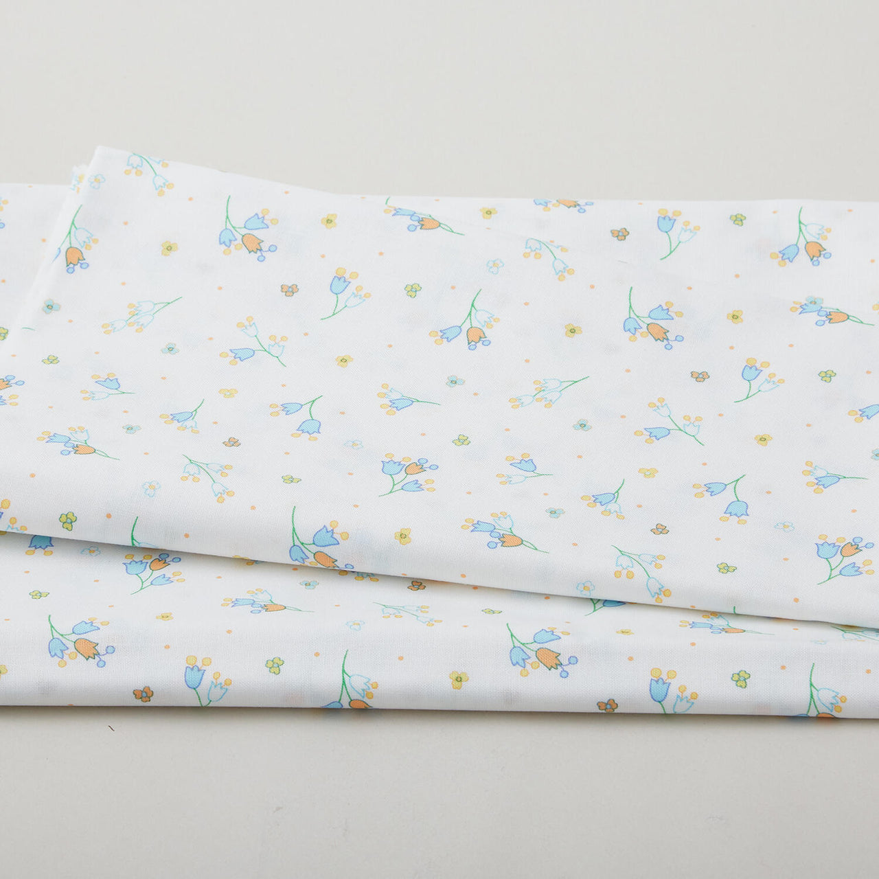 Sunlit Blooms - Tiny Flowers White 2 Yard Cut