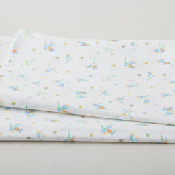 Sunlit Blooms - Tiny Flowers White 2 Yard Cut